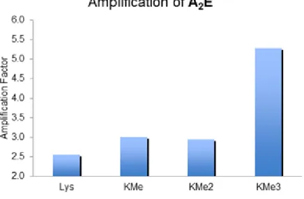 Figure 1.17 Amplification data for the low concentration DCC libraries biased toward the 