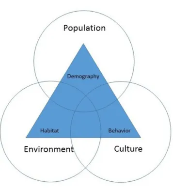 Figure 1.3: Triangle of Human Ecology
