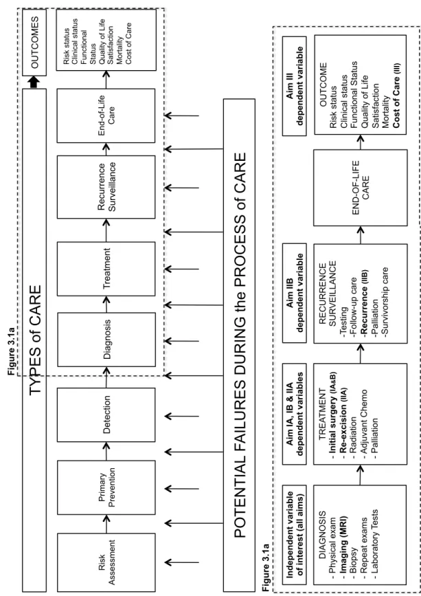 Figure 3.1a   POTENTIAL FAILURES DURING the PROCESS of CARE  Figure 3.1a   DIAGNOSIS  -  Physical exam  -  Imaging (MRI)  -  Biopsy  -  Repeat exams  -  Laboratory Tests 