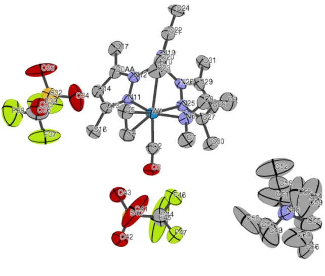Figure 2.24. ORTEP diagram of 5. 