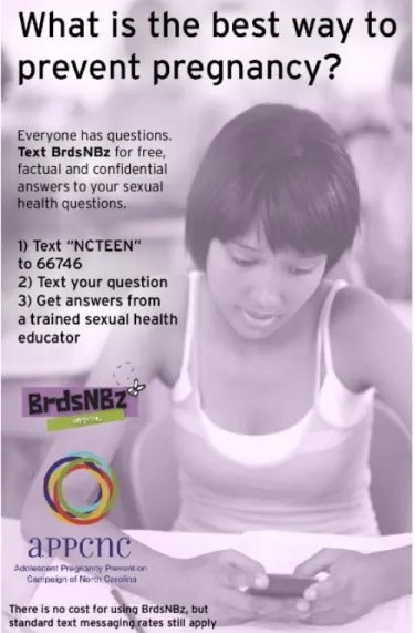 Figure 1: Example poster used in Everyone has Questions campaign 
