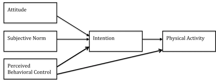 Figure 5.2. The Theory of Planned Behavior (Ajzen, 1991) 