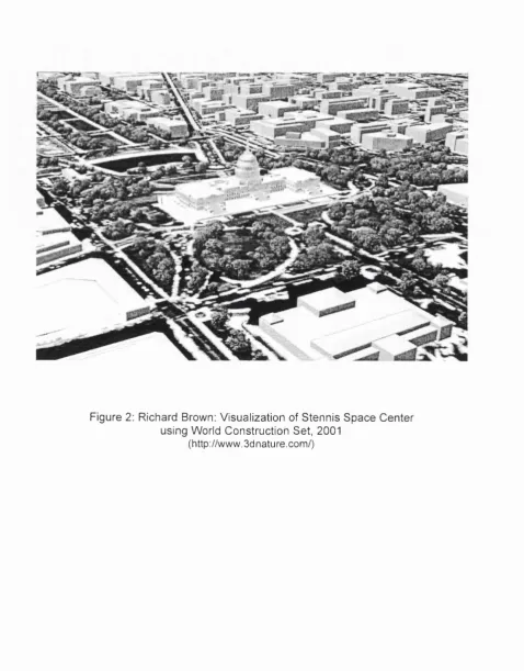 Figure 2: Richard Brown: Visualization of Stennis Space Center 