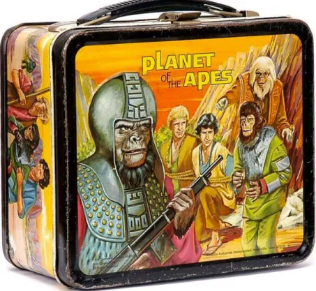 Figure 2.2: Planet of the Apes Lunchbox, ca. 1974  