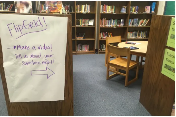 Figure 2: Flipgrid station 