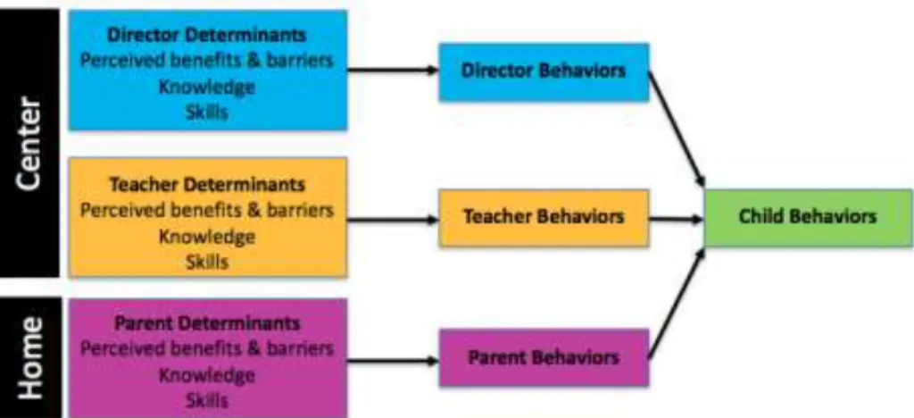 Figure 1. Conceptual model for HMHW 