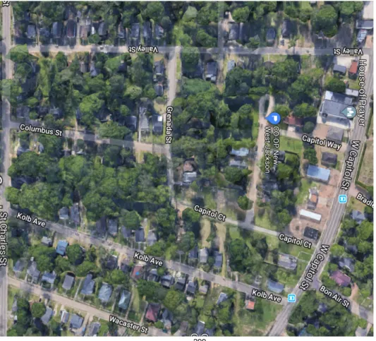 Figure   9:   Satellite   View   of   CCNWJ        299