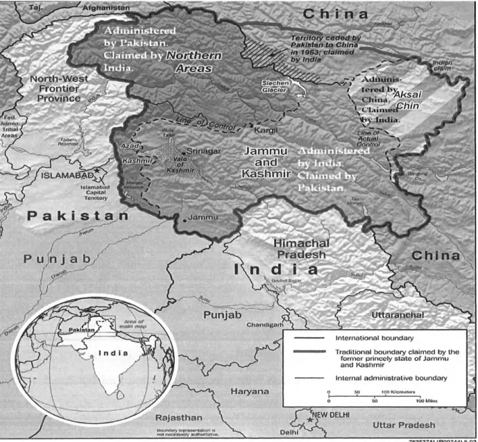 Figure 1: Map of Jammu and Kashmir 2