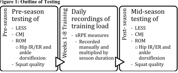 Figure 1: Outline of Testing 
