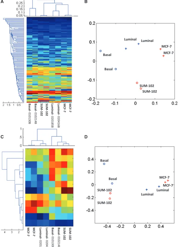 Figure 8. Clustering of tumor subtypes with skipping ratios of alternative exon skipping events