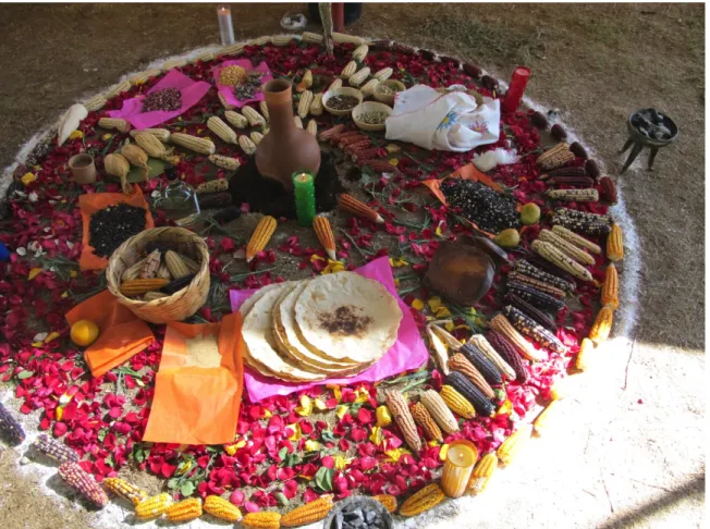 Figure 2.1 Alter created for the Permanent People’s Tribunal Hearing, Oaxaca, April 2013
