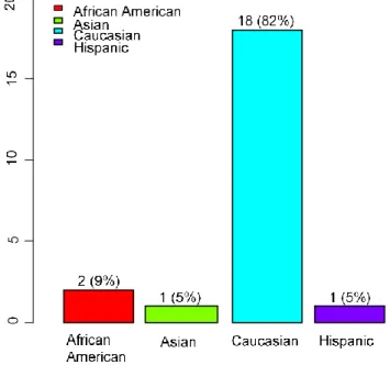 Figure 1. Sample Ethnicity Distribution  