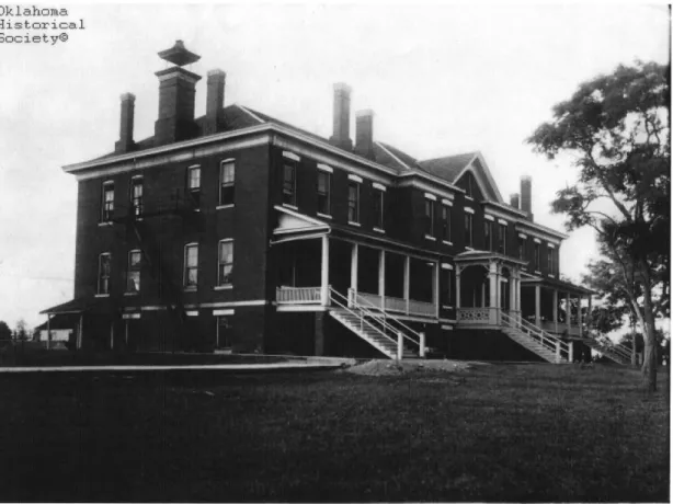 Figure	  6.	  	  Asylum	  for	  the	  Deaf,	  Dumb,	  Blind,	  and	  Insane,	  circa	  1921.	  	  	  