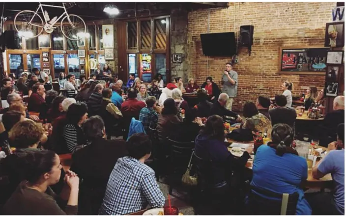 Figure 6. Carapace stage (Carapace, 2017)  The stage. 