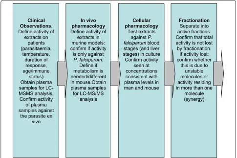 Figure 1 A high level scheme for identifying natural products based on ethnopharmacology