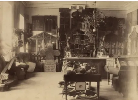 Illustration 2: Inside the Museum (1884) 