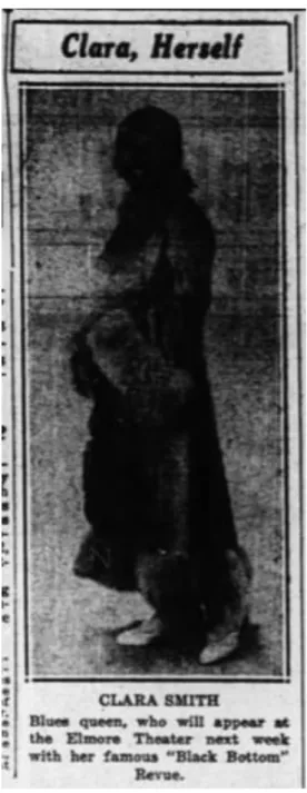Figure 7: Clara Smith, 1927. 