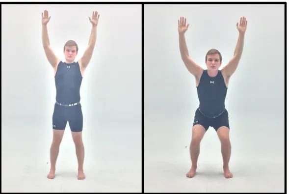 Figure 1 – Overhead Squat (Frontal View)  