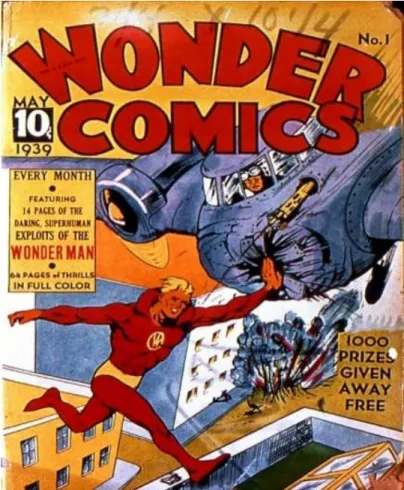 Figure 5. Will Eisner, Wonder Comics #1 (New York: Fox  Publications, May 1939). 