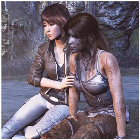 Figure 3: Sam and Lara In-Game Character Models 24