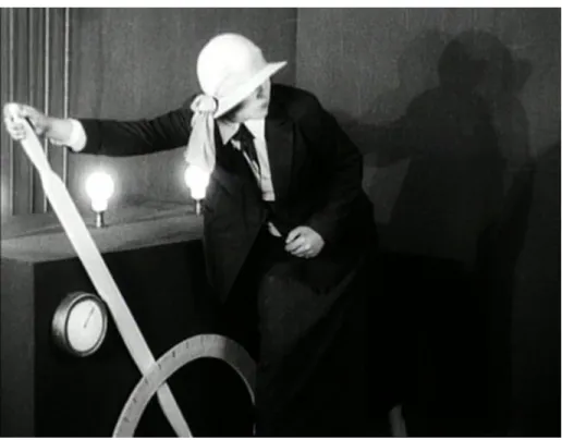 Figure 1. Dr. Crase's niece re-activates the ray. 