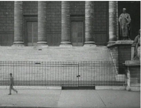 Figure 6. Albert walks past La Madeleine. 
