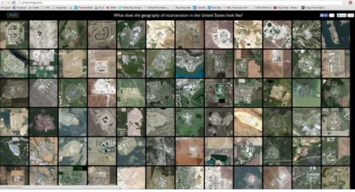 Figure 7  Josh Begley  Prison Map 