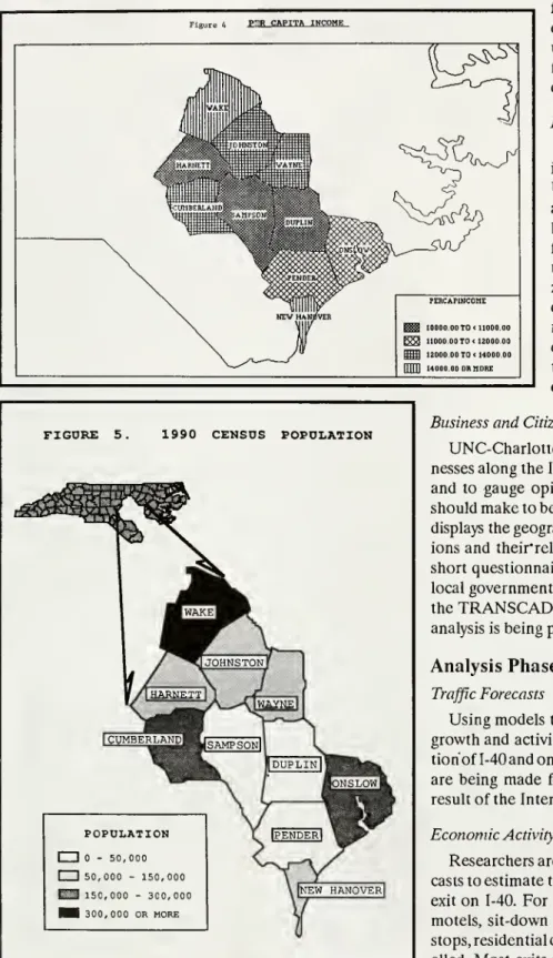 FIGURE 5. 1990 CENSUS POPULATION