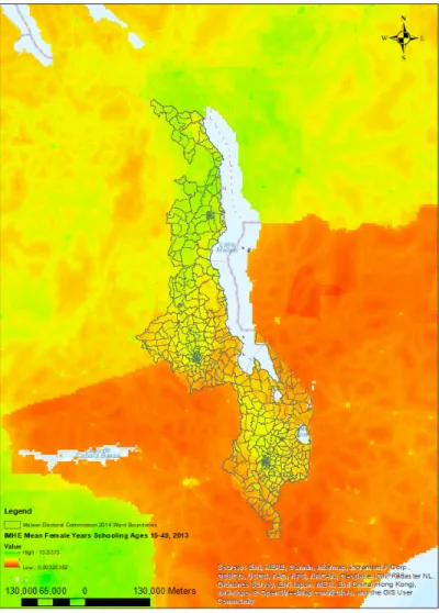 Figure A.2: IMHE Data: Under-5 Mortality Rate (per 1,000 live births), 2010