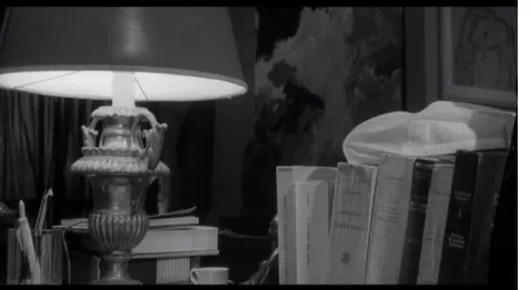 Figure 3: Riccardo’s arm  framed as an anonymous  object in L’Eclisse. 