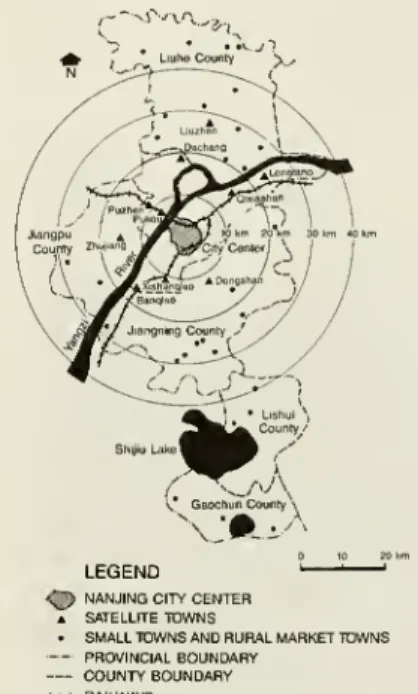 Figure 1. Nanjing Municipality