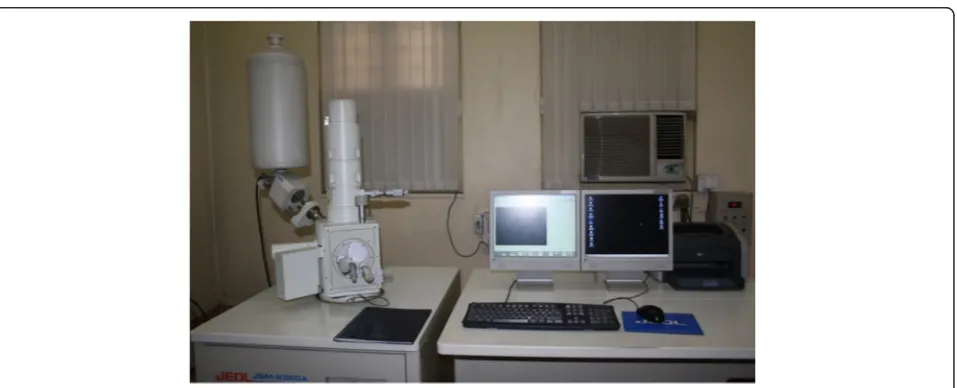 Fig. 1 Scanning electron microscope (SEM) machine