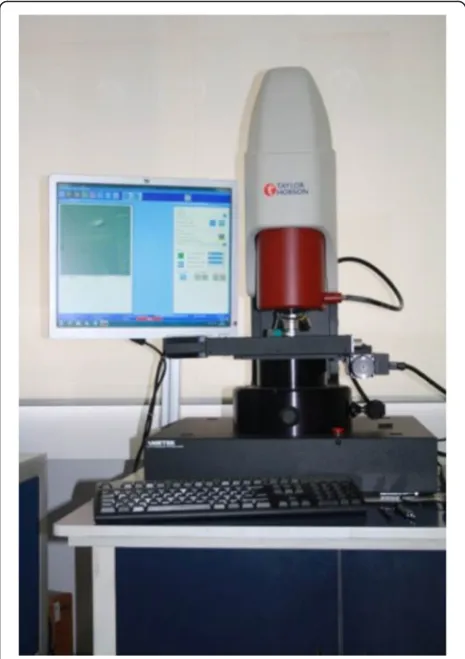 Fig. 2 3D surface profilometer machine (Taylor Hobson)
