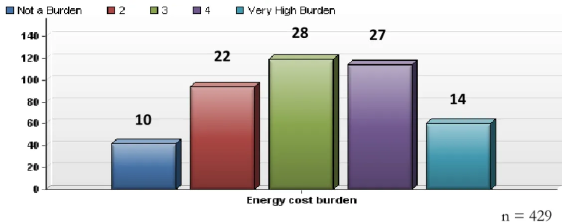 Figure 1: Perceived Energy Cost Burden 