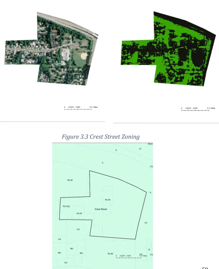 Figure 2.1 Crest Street Imagery 