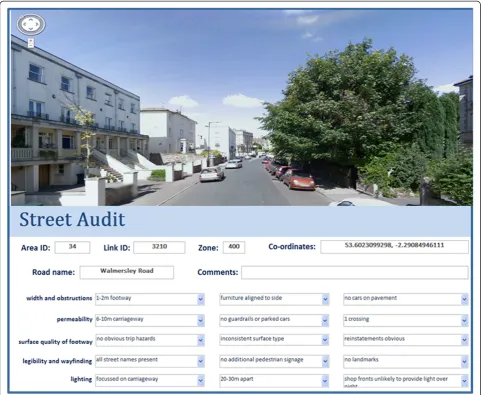 Figure 1 FASTVIEW audit tool.