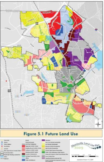 Figure 4: Morrisville Future Land Use Map 