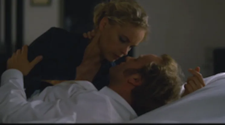 Figure 9: Screen at 00:59:53: Barbara becomes cold as she  realizes she and Jörg have differing views of their future 