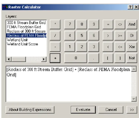 Figure C2: Adding with Raster Calculator 