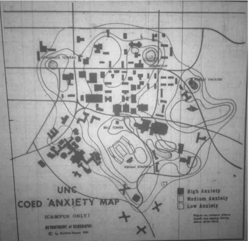 Figure 1. “UNC Coed Anxiety Map” 