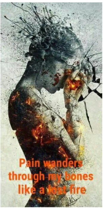 Figure 1: Living With Fibromyalgia Net image, fire 
