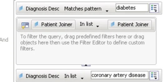 Figure 10 – CDW-H subquery formulation example 
