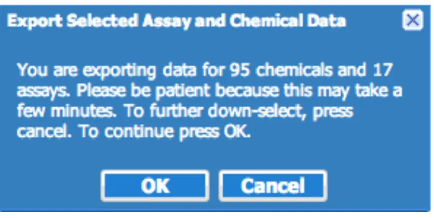 Figure 9: Export Prompt 