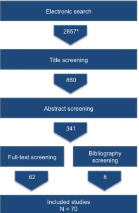 Figure 5.  Literature screening and results.   