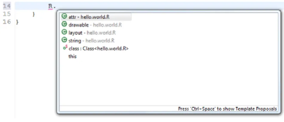 FIGURE 8 – ACCESSING RESOURCES THROUGH CODE 