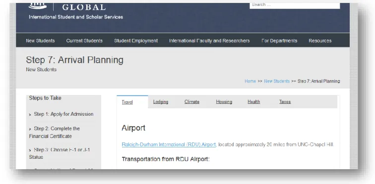 Figure 10: User is confused between selecting lodging and housing to find motel information