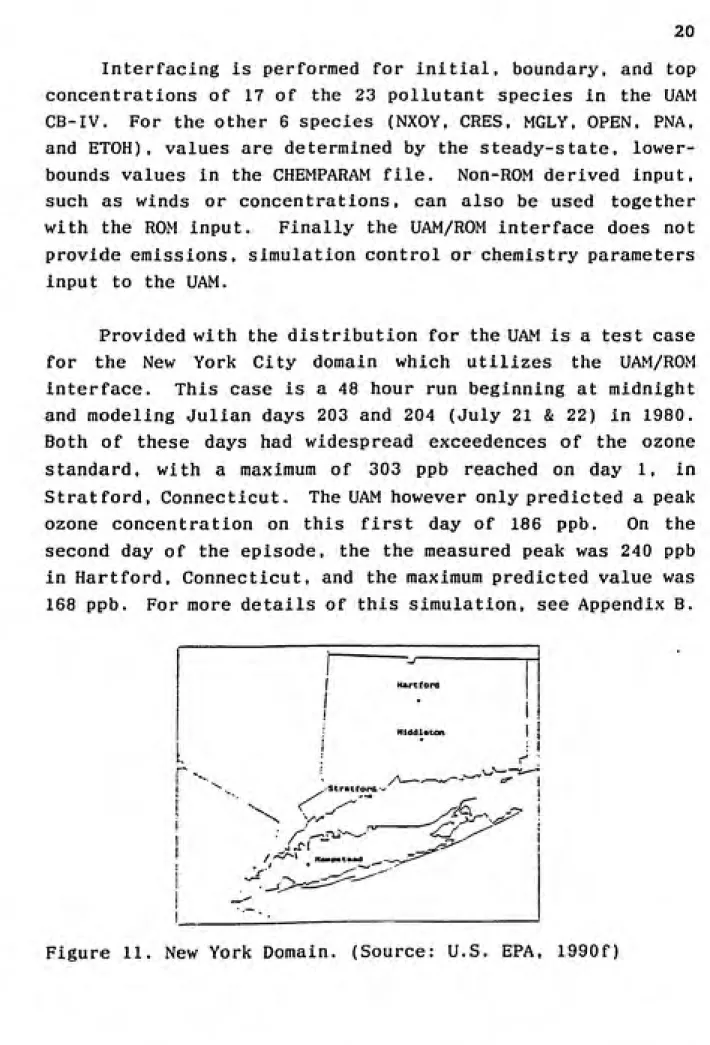 Figure 11. New York Domain. (Source: U.S. EPA, 1990f)