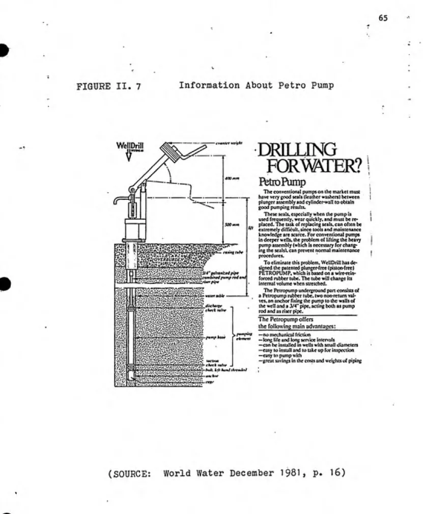 FIGURE  II. 7 Information About  Petro Pump WellDrill # 4mt mm500 mmmmmmmmmg^i>:--n: ra.sinp luhemm^'^.v<^ͣB:•:•''ͣvi/m^;y^';.^^l?»y^ͣAy•:ͣ'•;anizedpipe bined pump rod and