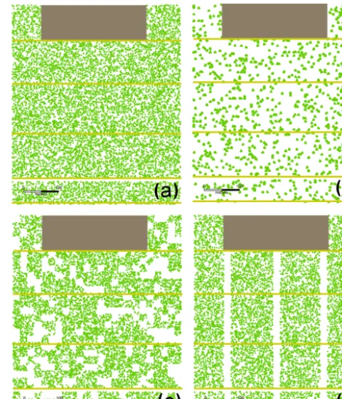 Figure 2. Expected onset frequency (blocks released per year) oncumulative volume frequency distribution and calculated at 0.7, andwherethe virtual slope