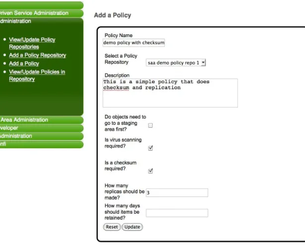 Figure 4. Arch Interface (Conway, Ward, de Torcy 2011) 
